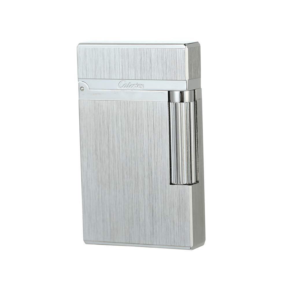 Premium Brass Lighter, Adjustable Soft Flame, Classic Ping Sound, Elegant Gift for Men, Father, Husband, Boyfriend (Gold)