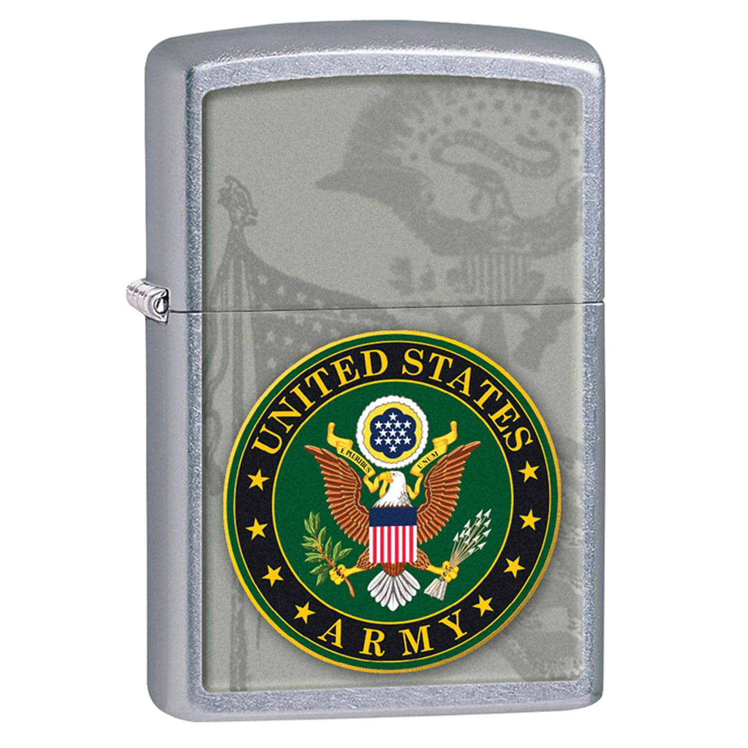 Custom Personalized ZIPPO Classic US Army Windproof Oil Lighter Engraving Christmas, Halloween & Valentines Day Gift (Army GD)